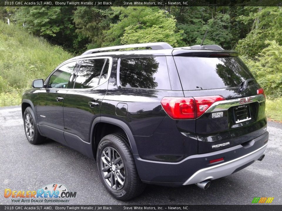 2018 GMC Acadia SLT AWD Ebony Twilight Metallic / Jet Black Photo #10