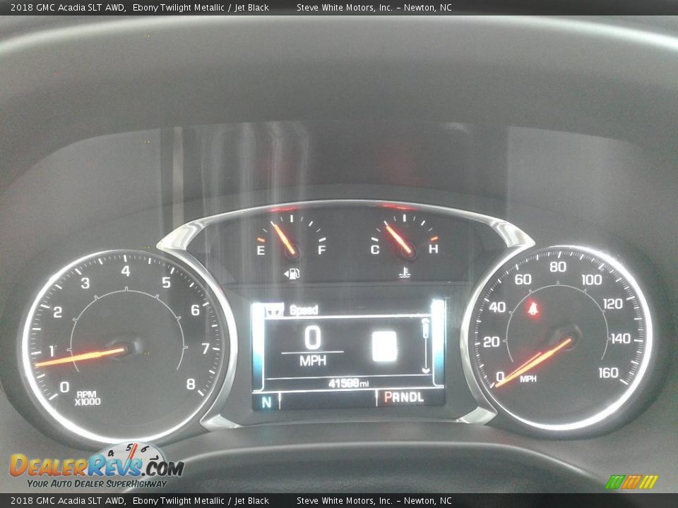 2018 GMC Acadia SLT AWD Ebony Twilight Metallic / Jet Black Photo #24