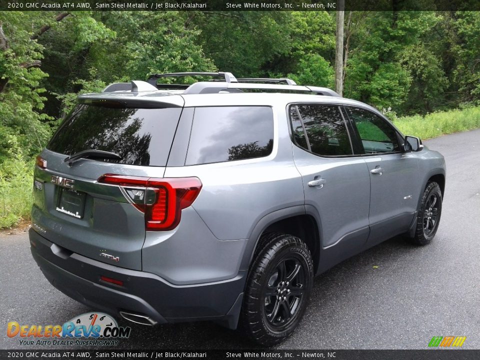 2020 GMC Acadia AT4 AWD Satin Steel Metallic / Jet Black/Kalahari Photo #7