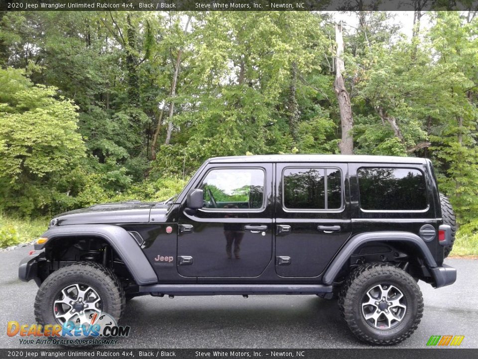 Black 2020 Jeep Wrangler Unlimited Rubicon 4x4 Photo #1