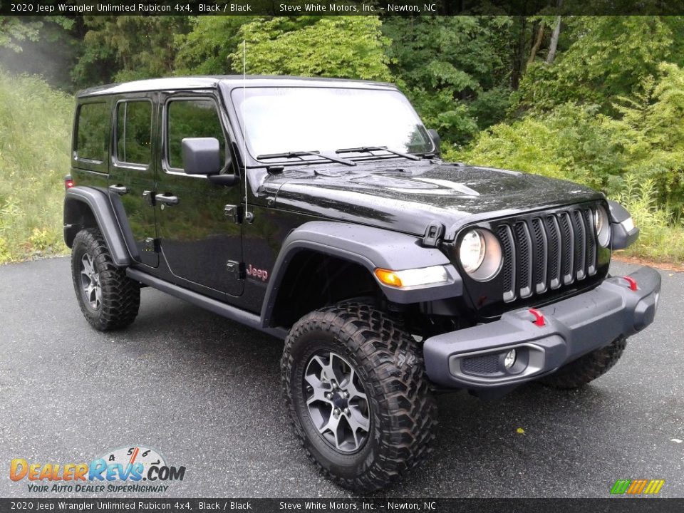 Black 2020 Jeep Wrangler Unlimited Rubicon 4x4 Photo #4