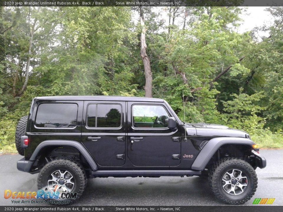 Black 2020 Jeep Wrangler Unlimited Rubicon 4x4 Photo #5