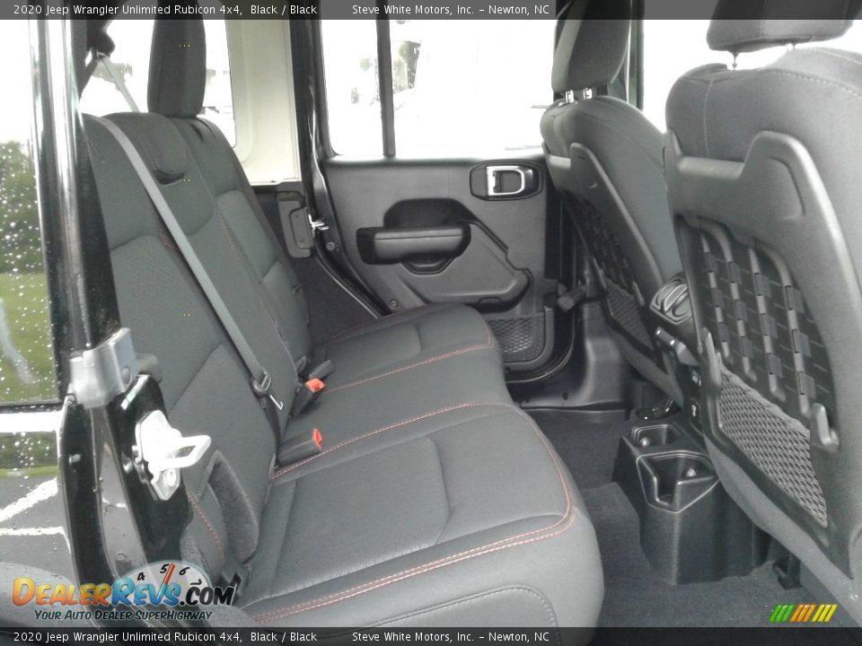 Rear Seat of 2020 Jeep Wrangler Unlimited Rubicon 4x4 Photo #15