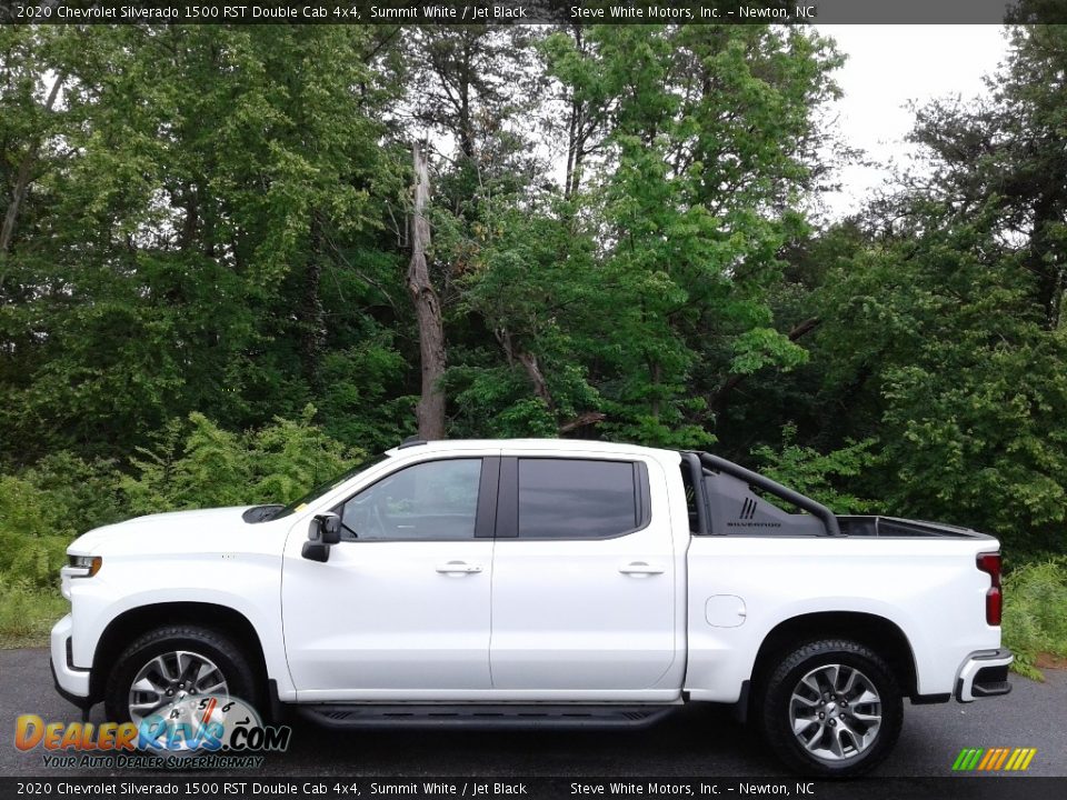 2020 Chevrolet Silverado 1500 RST Double Cab 4x4 Summit White / Jet Black Photo #1