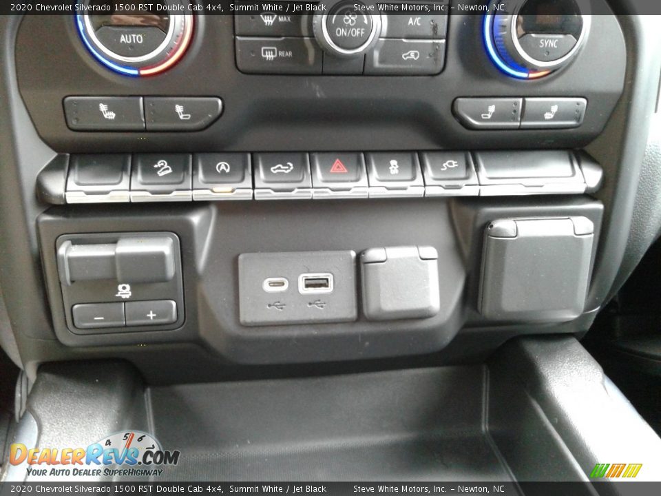 2020 Chevrolet Silverado 1500 RST Double Cab 4x4 Summit White / Jet Black Photo #30