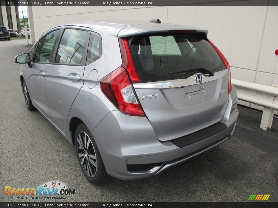 2018 Honda Fit EX-L Lunar Silver Metallic / Black Photo #3