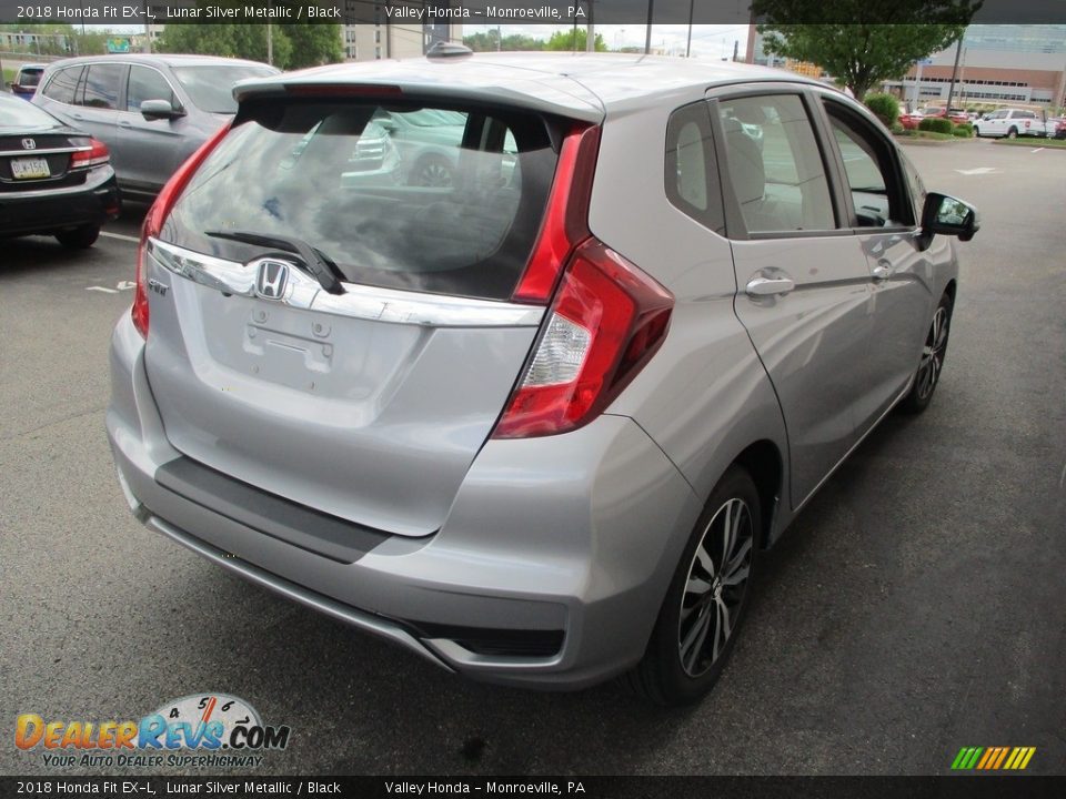 2018 Honda Fit EX-L Lunar Silver Metallic / Black Photo #5