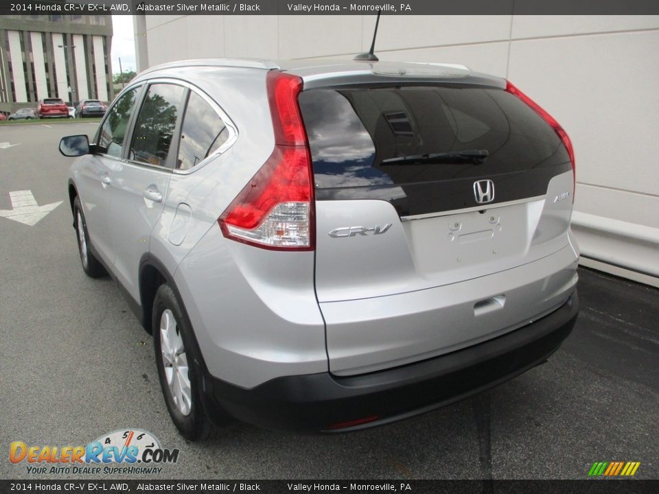 2014 Honda CR-V EX-L AWD Alabaster Silver Metallic / Black Photo #3