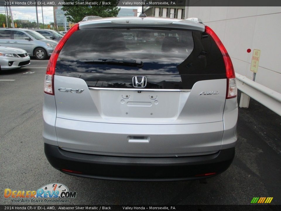 2014 Honda CR-V EX-L AWD Alabaster Silver Metallic / Black Photo #4