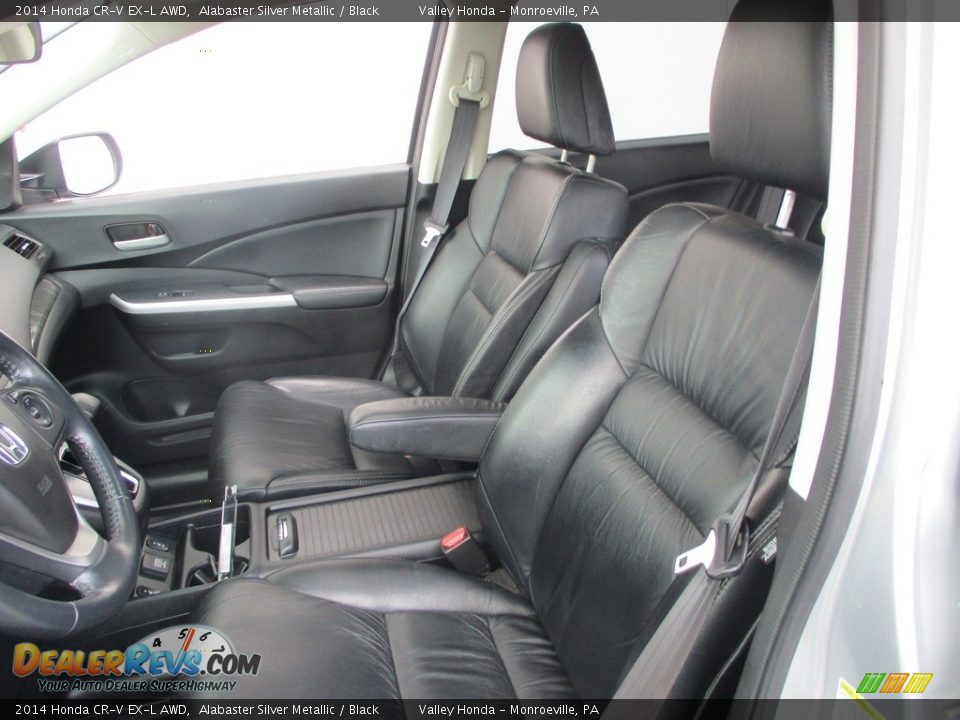 2014 Honda CR-V EX-L AWD Alabaster Silver Metallic / Black Photo #12