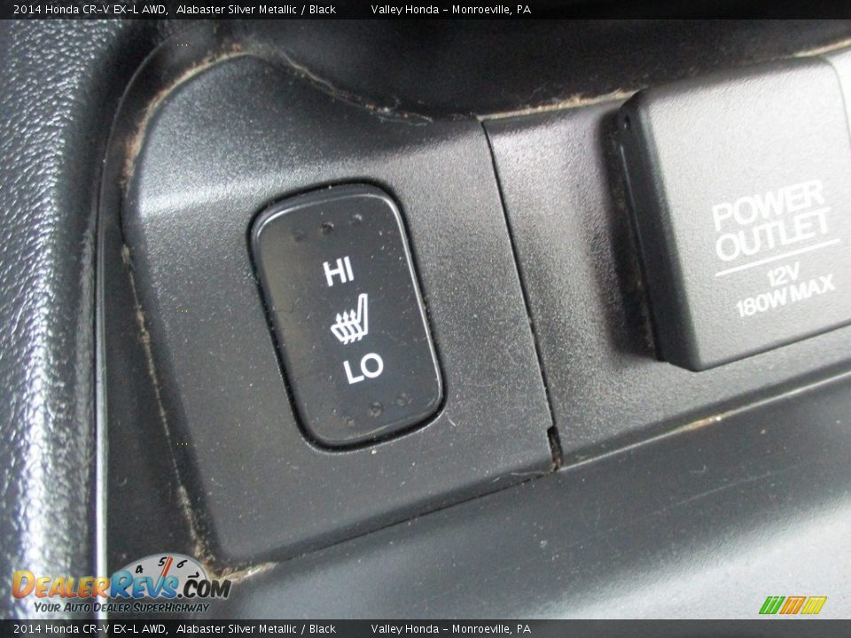 2014 Honda CR-V EX-L AWD Alabaster Silver Metallic / Black Photo #17