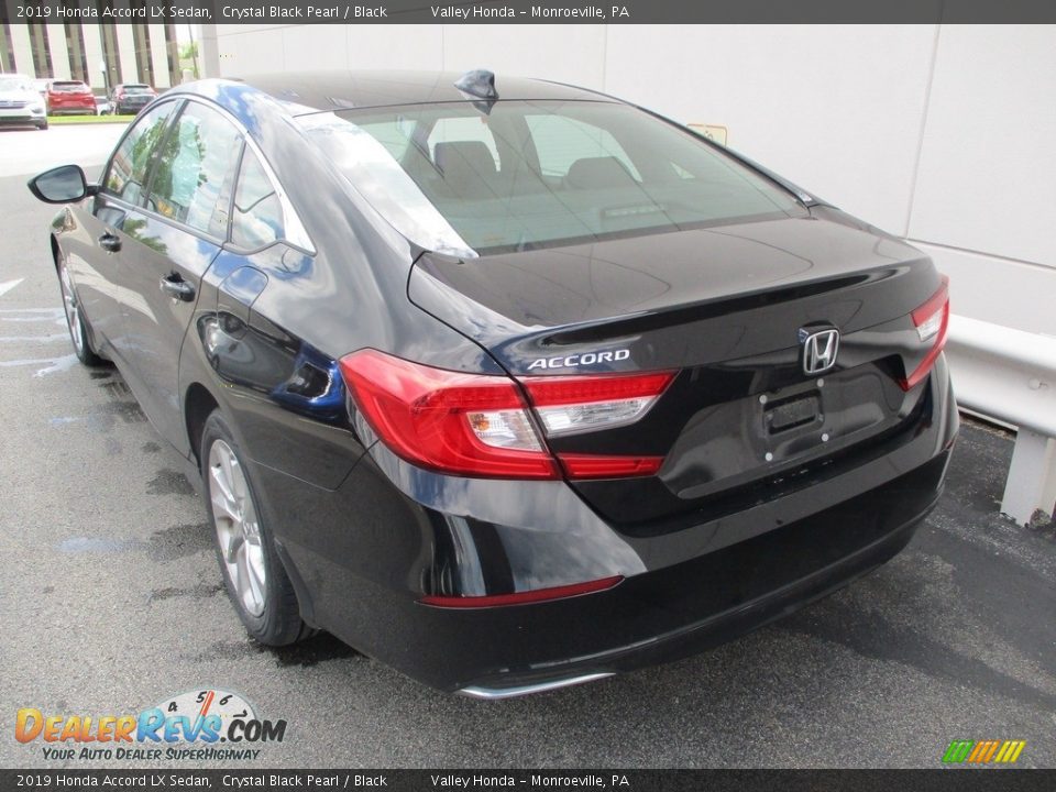 2019 Honda Accord LX Sedan Crystal Black Pearl / Black Photo #3