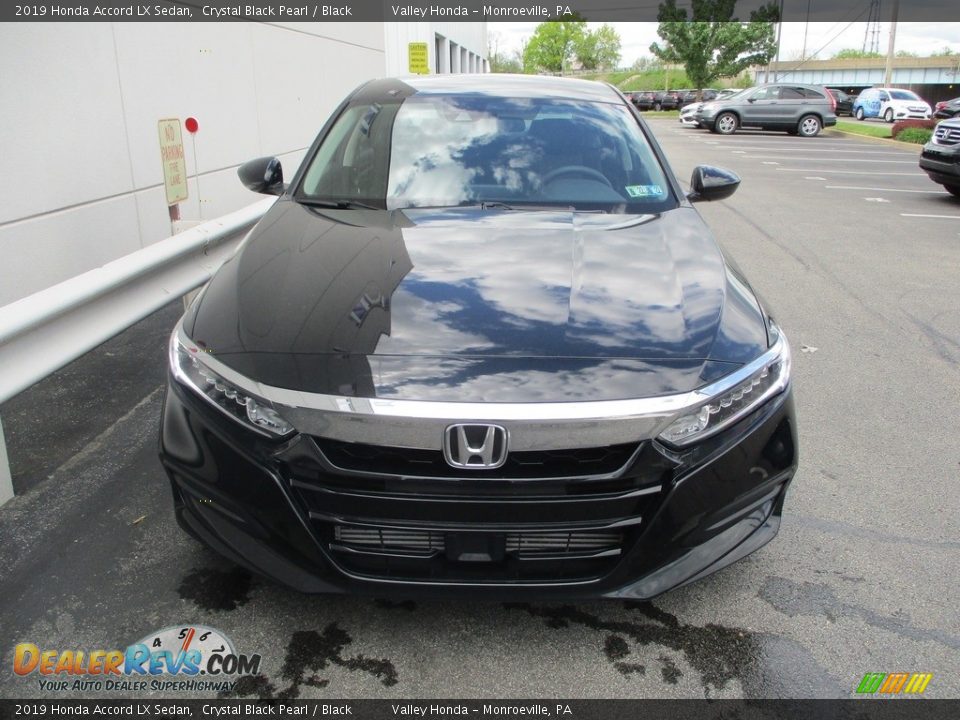 2019 Honda Accord LX Sedan Crystal Black Pearl / Black Photo #8