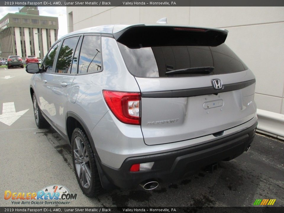2019 Honda Passport EX-L AWD Lunar Silver Metallic / Black Photo #3