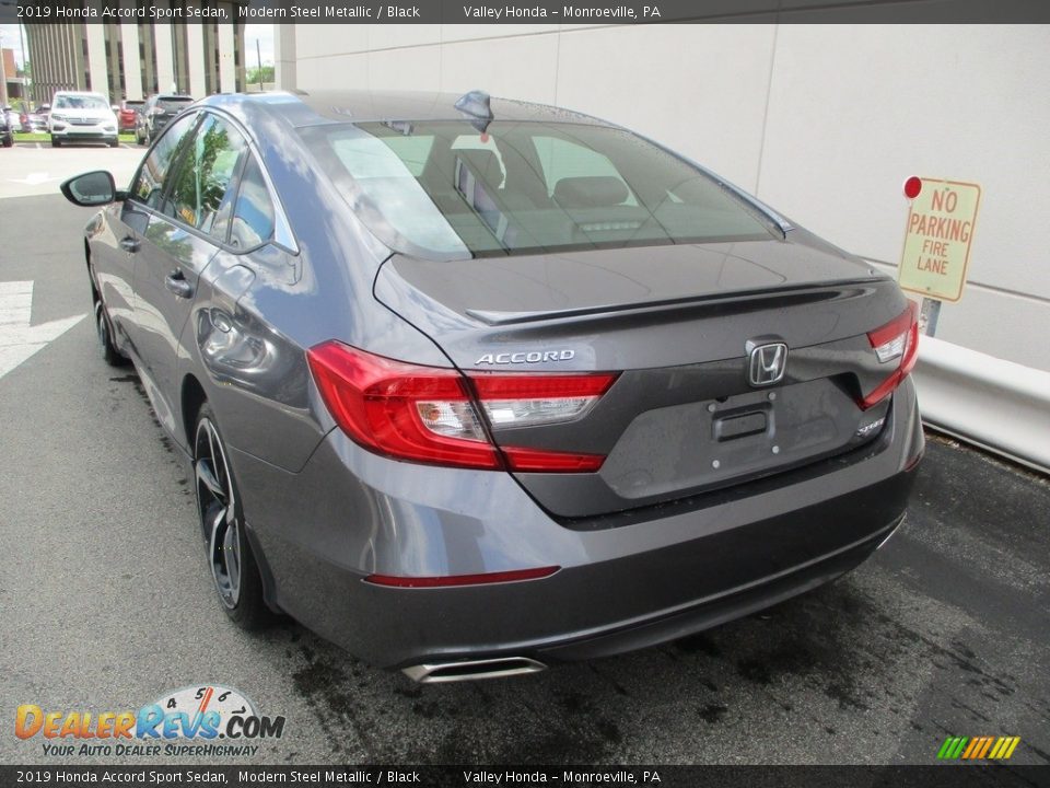 2019 Honda Accord Sport Sedan Modern Steel Metallic / Black Photo #3