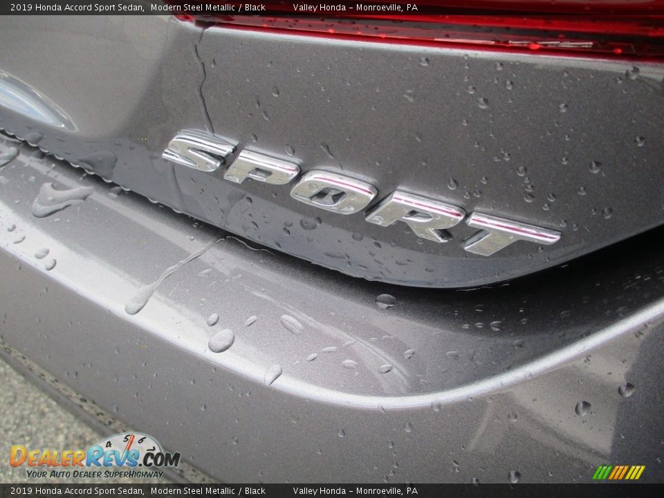 2019 Honda Accord Sport Sedan Modern Steel Metallic / Black Photo #6