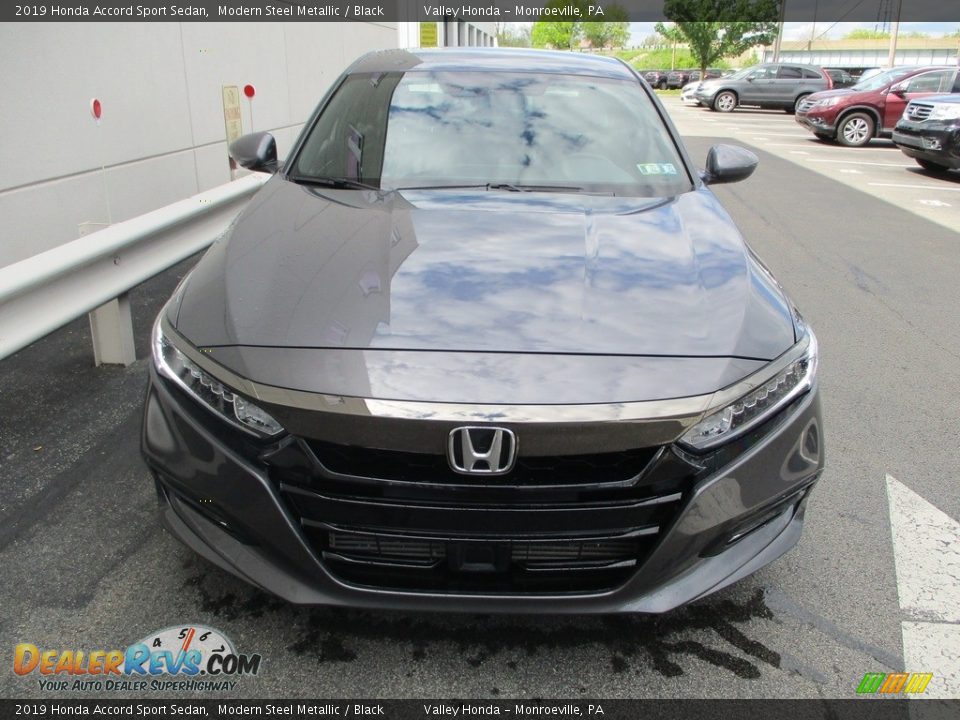2019 Honda Accord Sport Sedan Modern Steel Metallic / Black Photo #9