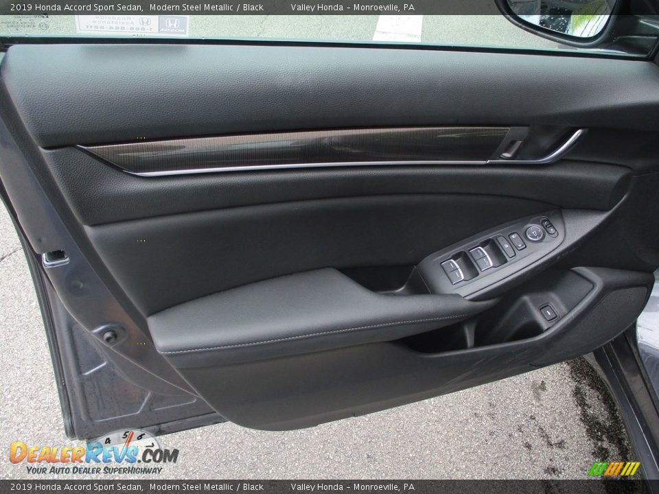 2019 Honda Accord Sport Sedan Modern Steel Metallic / Black Photo #11
