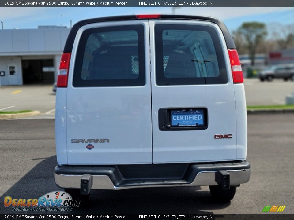 2019 GMC Savana Van 2500 Cargo Summit White / Medium Pewter Photo #13