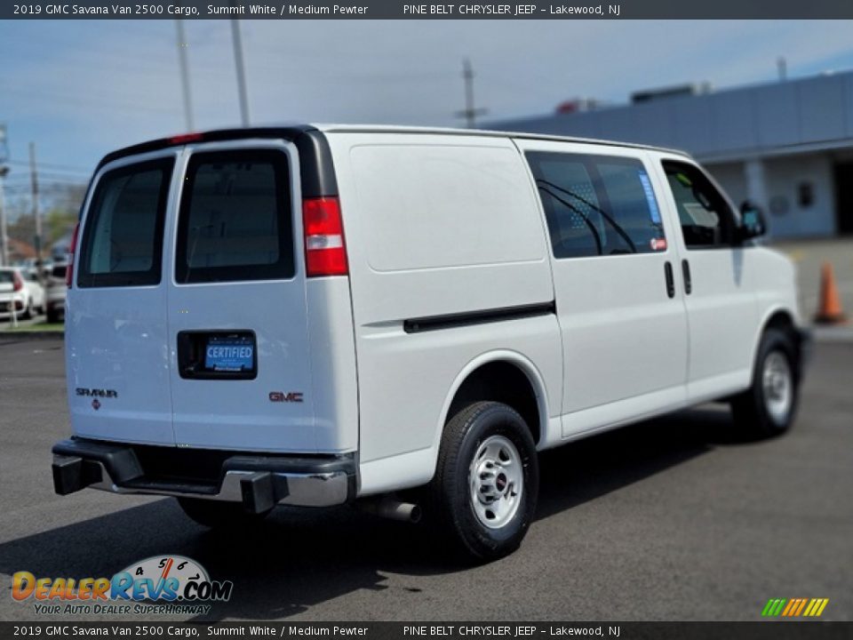 2019 GMC Savana Van 2500 Cargo Summit White / Medium Pewter Photo #15