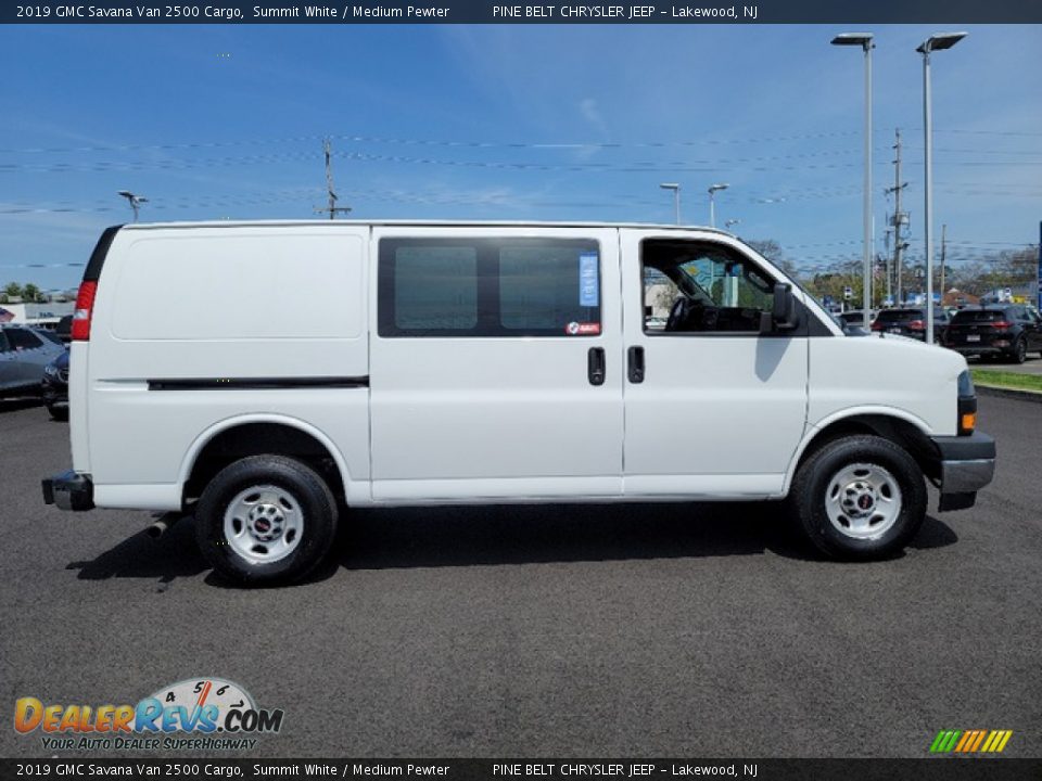 2019 GMC Savana Van 2500 Cargo Summit White / Medium Pewter Photo #16