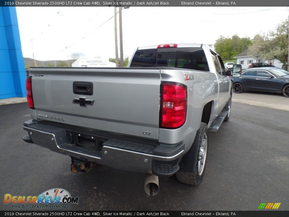 2019 Chevrolet Silverado 2500HD LTZ Crew Cab 4WD Silver Ice Metallic / Dark Ash/Jet Black Photo #6