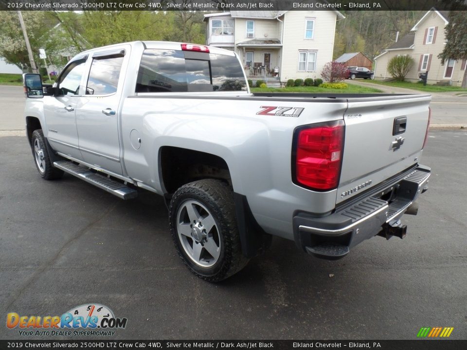 2019 Chevrolet Silverado 2500HD LTZ Crew Cab 4WD Silver Ice Metallic / Dark Ash/Jet Black Photo #8