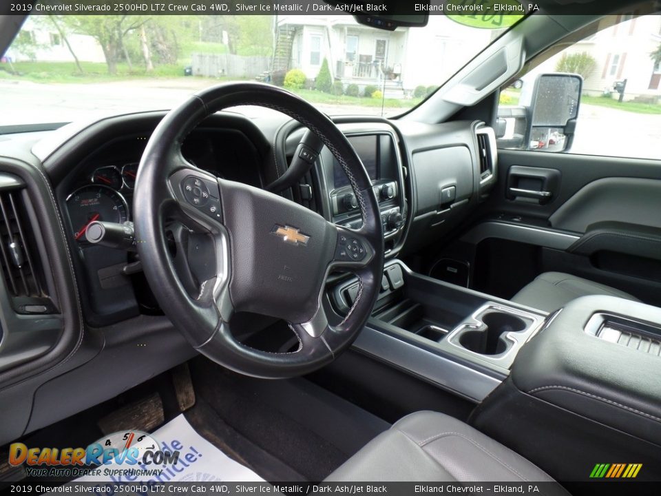 2019 Chevrolet Silverado 2500HD LTZ Crew Cab 4WD Silver Ice Metallic / Dark Ash/Jet Black Photo #24