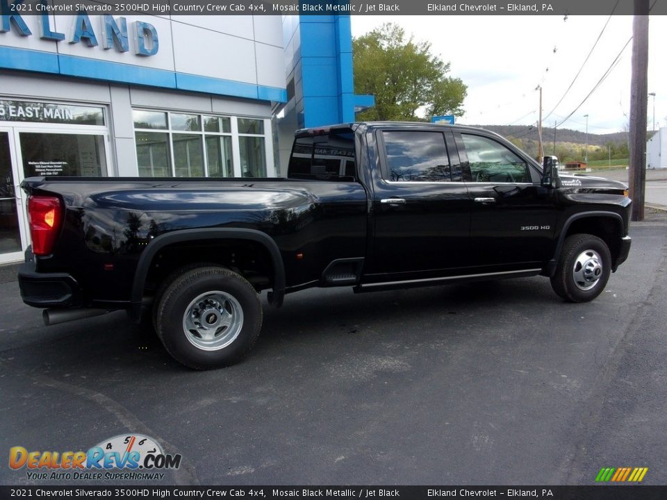 2021 Chevrolet Silverado 3500HD High Country Crew Cab 4x4 Mosaic Black Metallic / Jet Black Photo #2