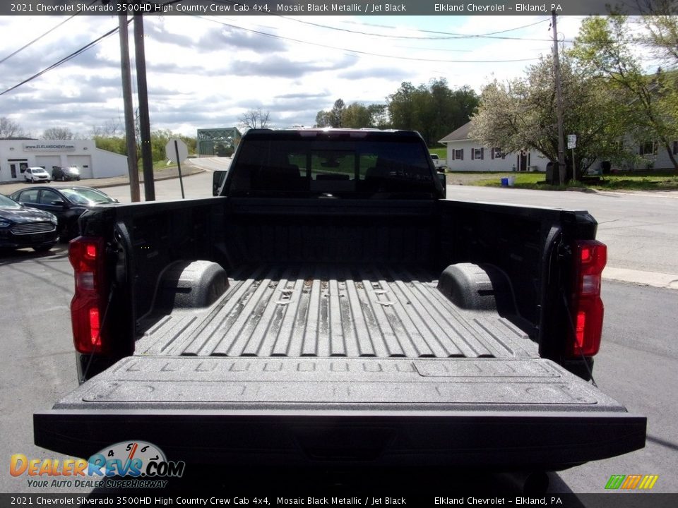 2021 Chevrolet Silverado 3500HD High Country Crew Cab 4x4 Mosaic Black Metallic / Jet Black Photo #11