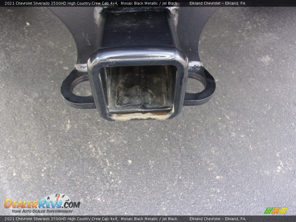2021 Chevrolet Silverado 3500HD High Country Crew Cab 4x4 Mosaic Black Metallic / Jet Black Photo #13
