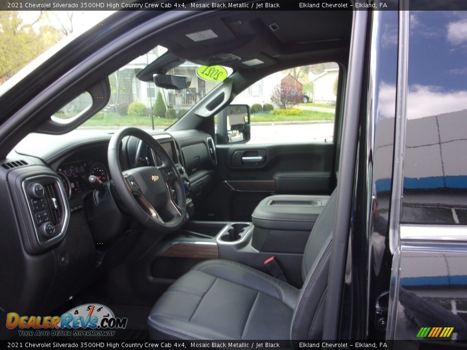 2021 Chevrolet Silverado 3500HD High Country Crew Cab 4x4 Mosaic Black Metallic / Jet Black Photo #19