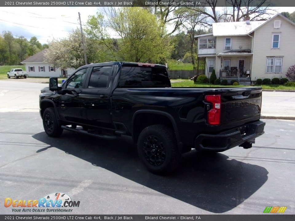 2021 Chevrolet Silverado 2500HD LTZ Crew Cab 4x4 Black / Jet Black Photo #5