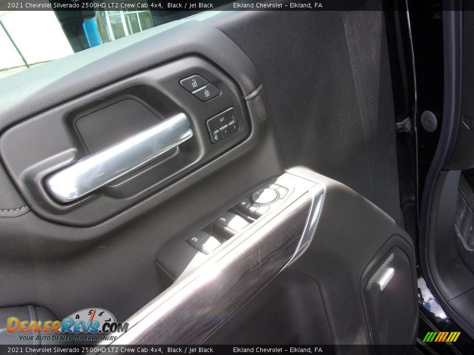 2021 Chevrolet Silverado 2500HD LTZ Crew Cab 4x4 Black / Jet Black Photo #20