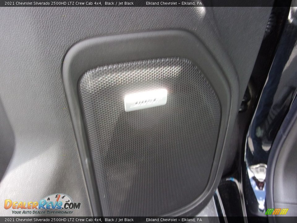 2021 Chevrolet Silverado 2500HD LTZ Crew Cab 4x4 Black / Jet Black Photo #21