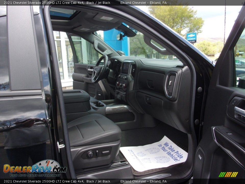 2021 Chevrolet Silverado 2500HD LTZ Crew Cab 4x4 Black / Jet Black Photo #23