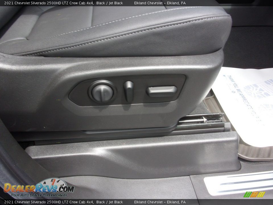 2021 Chevrolet Silverado 2500HD LTZ Crew Cab 4x4 Black / Jet Black Photo #25