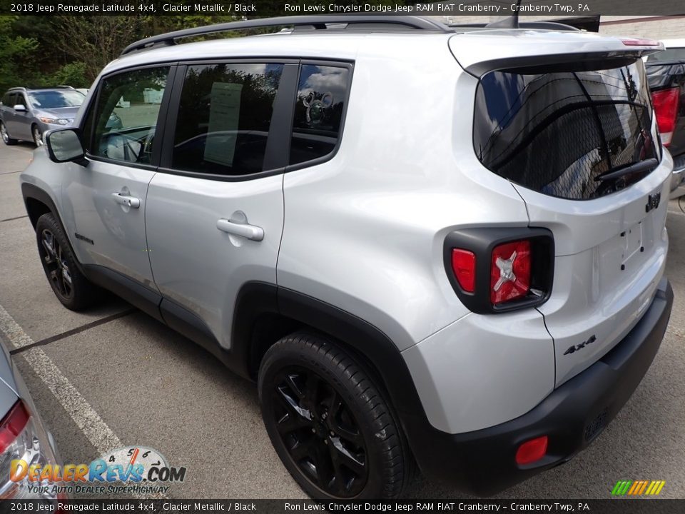 2018 Jeep Renegade Latitude 4x4 Glacier Metallic / Black Photo #2