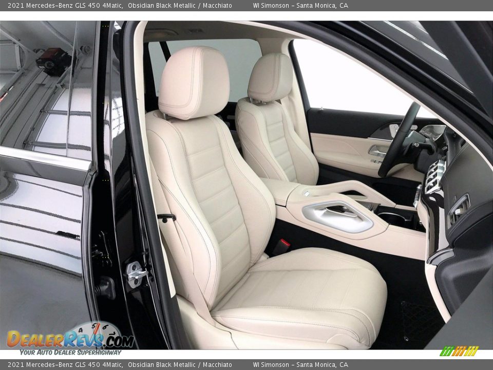 2021 Mercedes-Benz GLS 450 4Matic Obsidian Black Metallic / Macchiato Photo #5