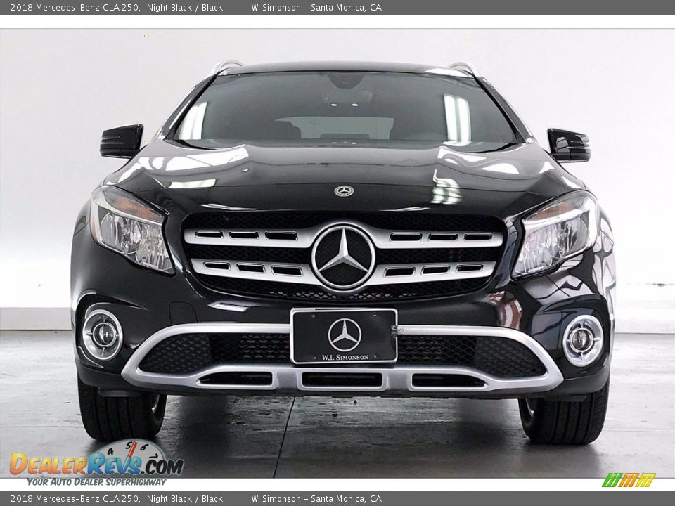 2018 Mercedes-Benz GLA 250 Night Black / Black Photo #2