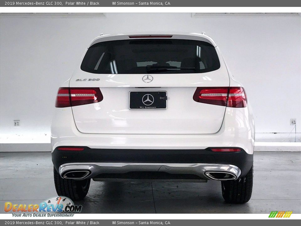 2019 Mercedes-Benz GLC 300 Polar White / Black Photo #3