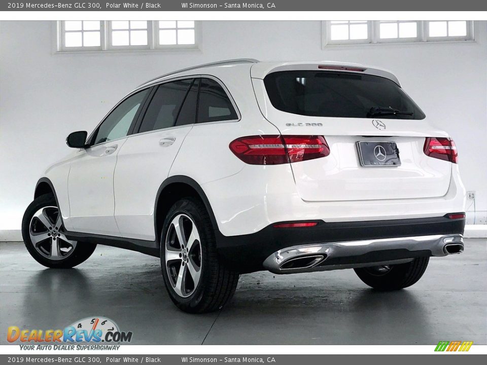 2019 Mercedes-Benz GLC 300 Polar White / Black Photo #10