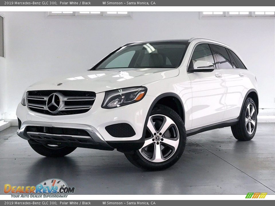 2019 Mercedes-Benz GLC 300 Polar White / Black Photo #12