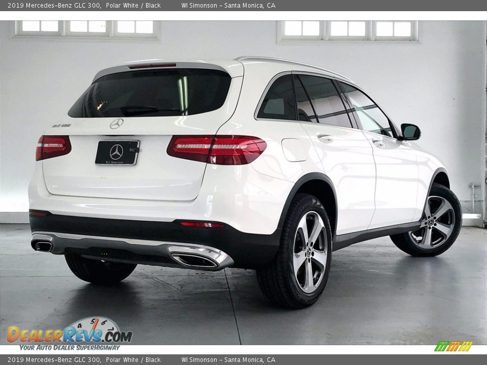 2019 Mercedes-Benz GLC 300 Polar White / Black Photo #13