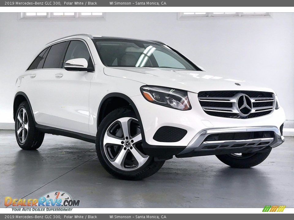 2019 Mercedes-Benz GLC 300 Polar White / Black Photo #34