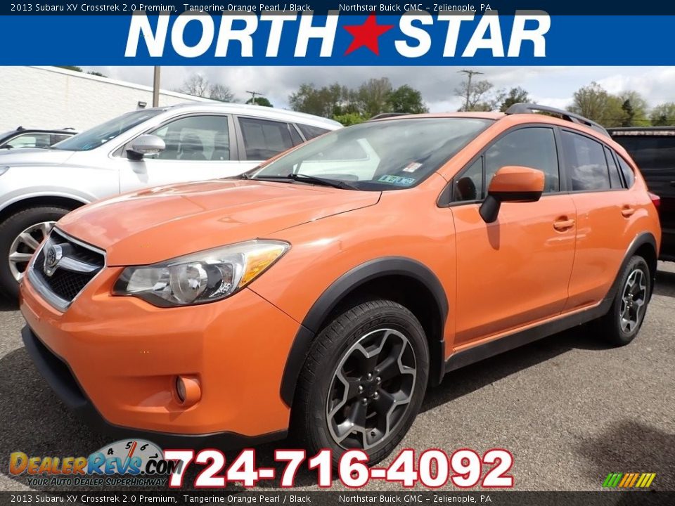 2013 Subaru XV Crosstrek 2.0 Premium Tangerine Orange Pearl / Black Photo #1