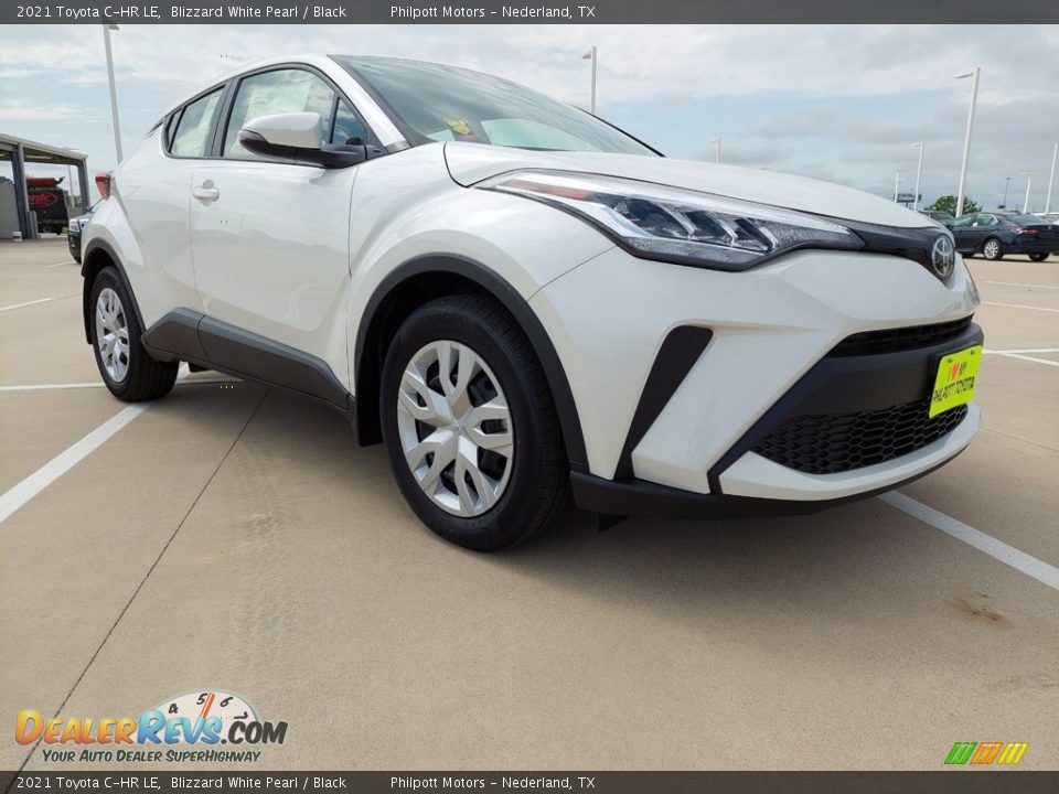 2021 Toyota C-HR LE Blizzard White Pearl / Black Photo #1