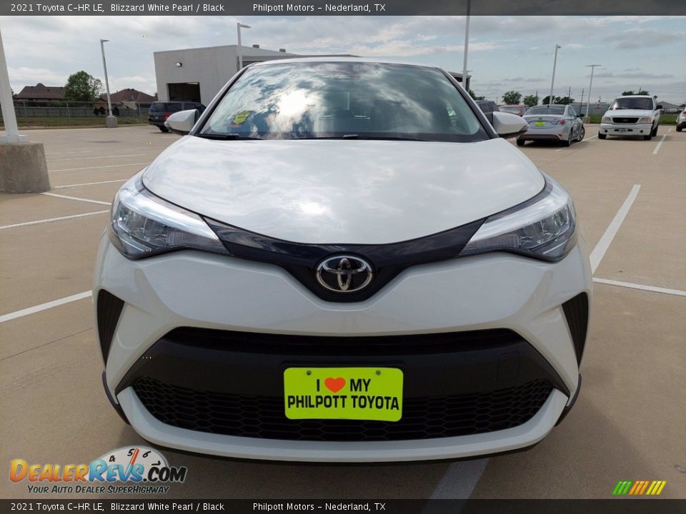 2021 Toyota C-HR LE Blizzard White Pearl / Black Photo #9