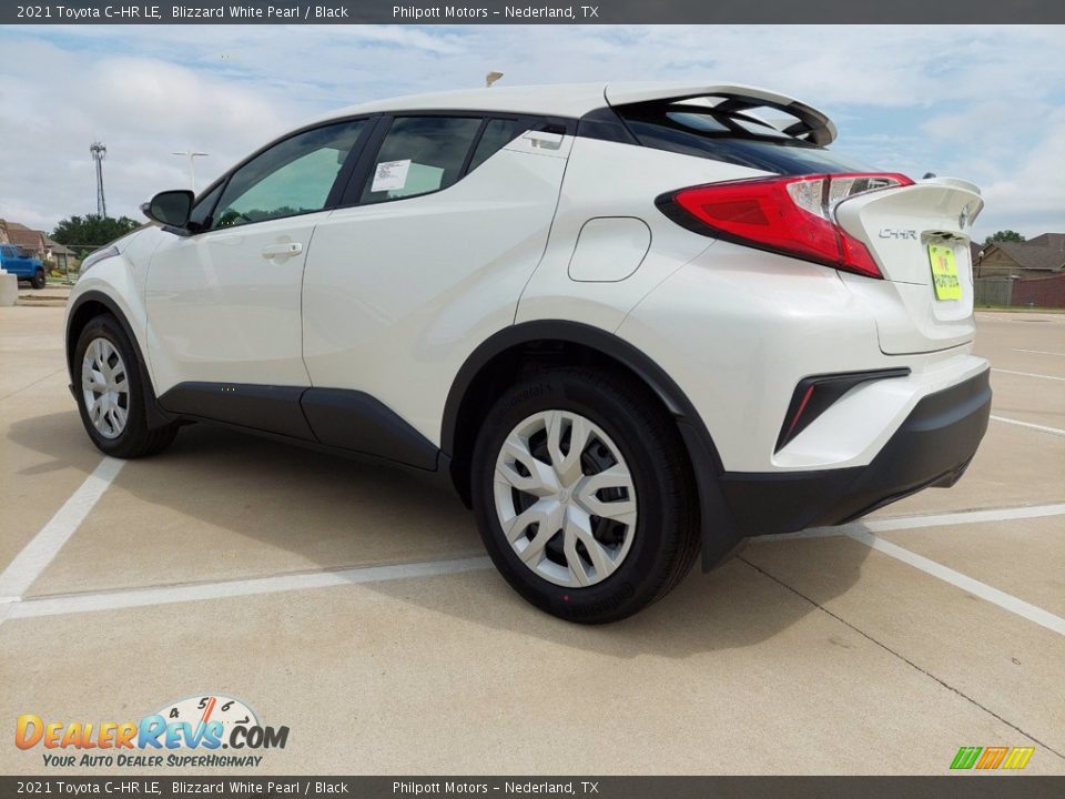 2021 Toyota C-HR LE Blizzard White Pearl / Black Photo #11