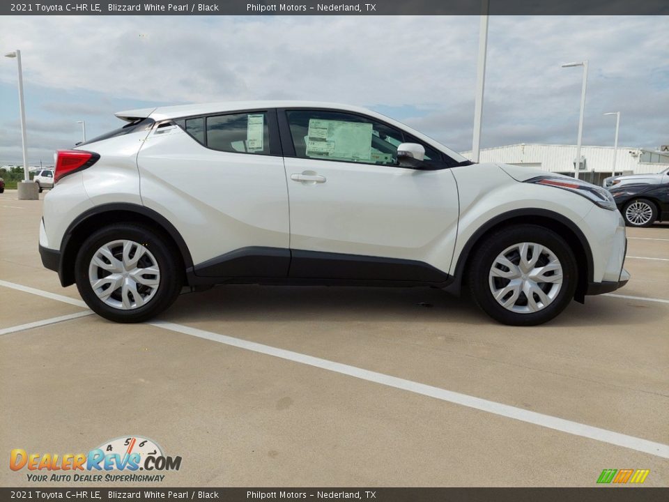 2021 Toyota C-HR LE Blizzard White Pearl / Black Photo #12